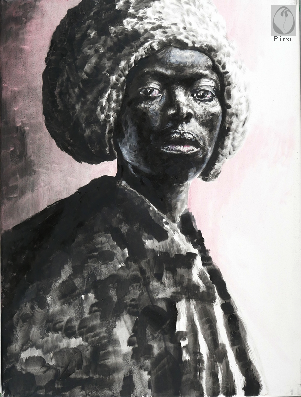 oil on canvas - olio su tela di Piro